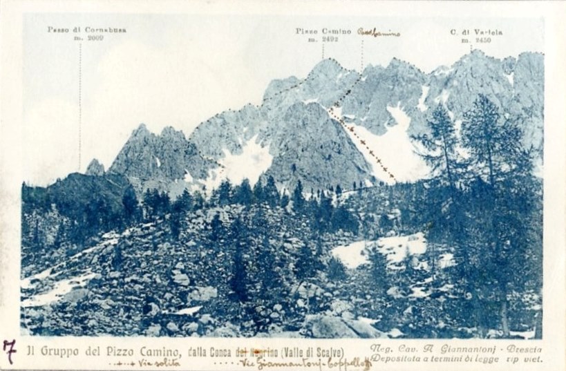 Il gruppo del Pizzo Camino