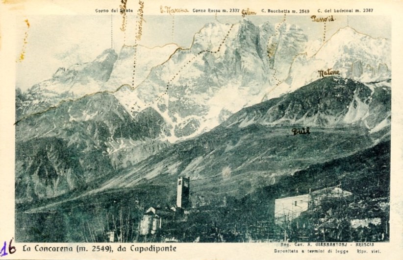 La Concarena da Capo di Ponte