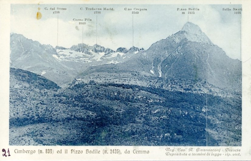 Cimbergo e Pizzo Badile