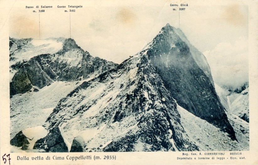 Dalla vetta di Cima Coppellotti