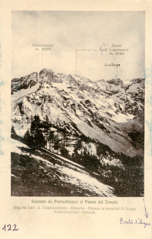 Da Pontedilegno al Passo del Tonale