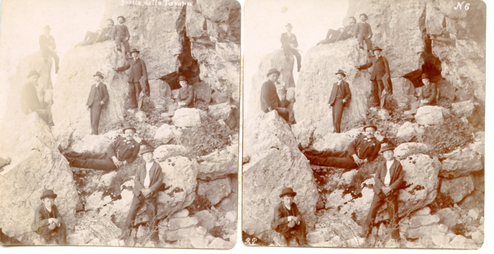 Grotta della Tampa anno 1900