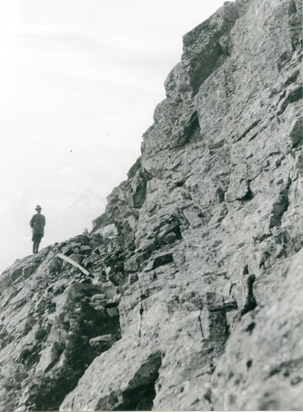 Sentiero per cima Payer