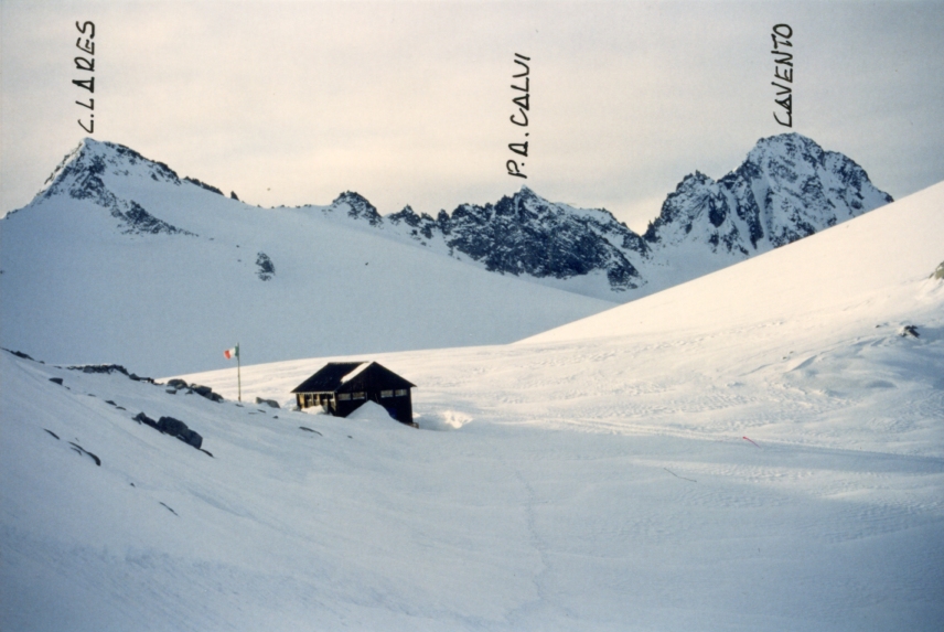 Cime Lares, Calvi e Cavento