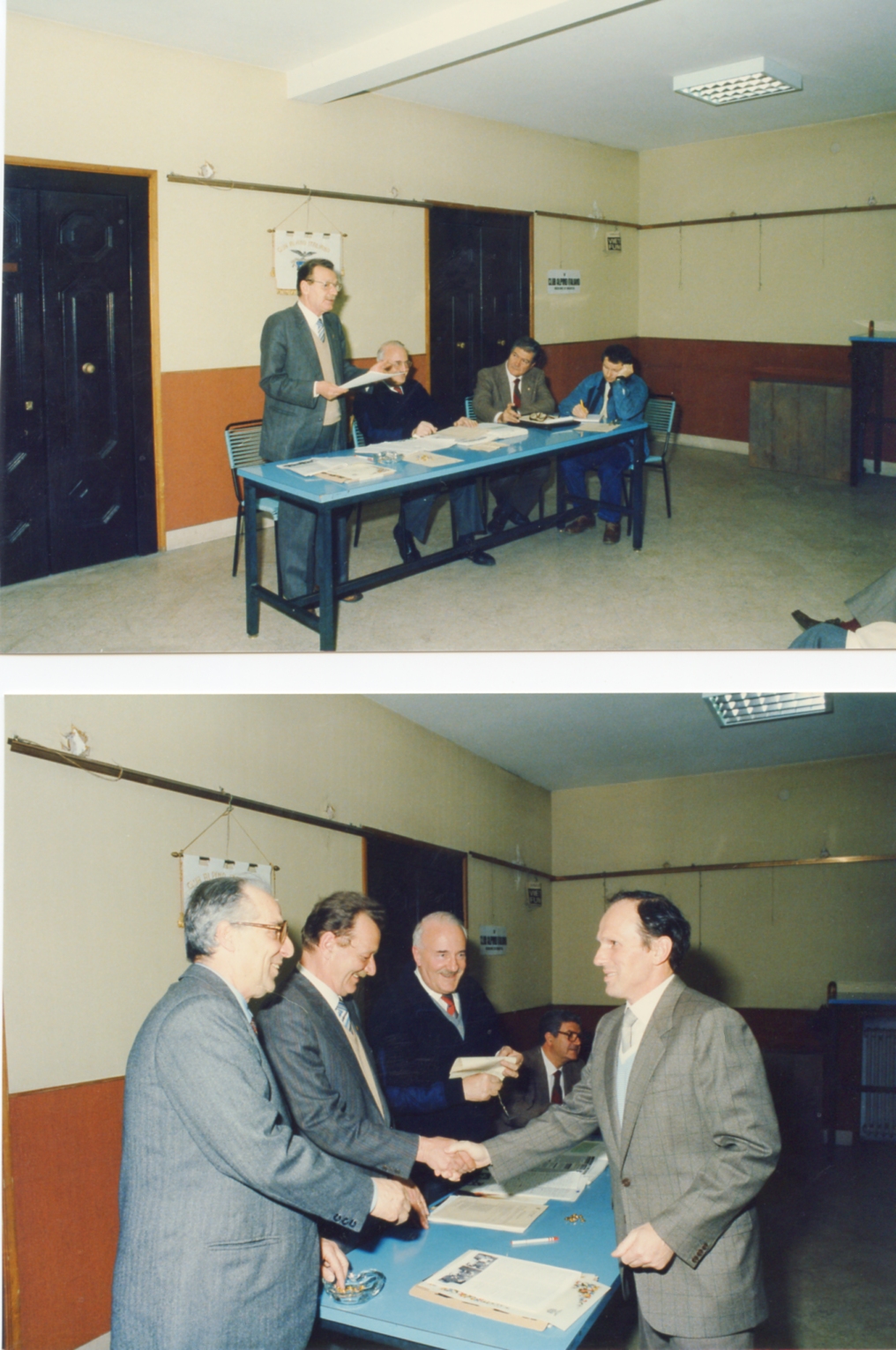 Foto assemblea del 8 aprile 1986
